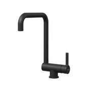 Elleci Danubio Miscelatore Monocomando con Canna Girevole, Full Nero 40