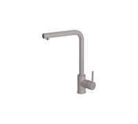 ELLECI Rubinetto Cucina Miscelatore Lavello Monocomando a Canna Alta in Granitek colore Tortora G43 - MGKTRA43 Trail
