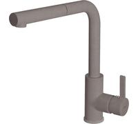 ELLECI Miscelatore Cucina con Doccetta estraibile Rubinetto Monocomando colore Tortora - MGKC0243