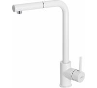 ELLECI Miscelatore Cucina Doccetta Rubinetto Monocomando Bianco K96 - MKKTRP96
