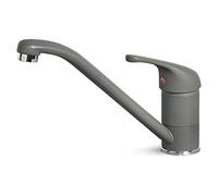Elleci miscelatore cucina minerva foro 35 mm granito titanium 73 - MMKMIN73