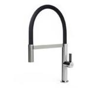 Elleci Miscelatore monocomando con canna alta girevole e doccetta estraibile WAVE MIKWAVCR finitura CR cromato