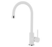 Elleci Miscelatore monocomando con canna girevole CLOUD MGKCLO68 finitura G68 bianco