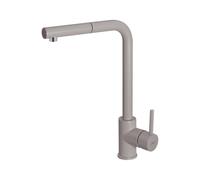 Elleci Miscelatore monocomando con canna girevole e doccetta estraibile TRAIL PLUS MGKTRP43 finitura G43 tortora