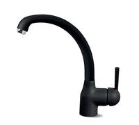 Elleci Mix Po Miscelatore Monocomando con Canna Girevole, Antracite 59