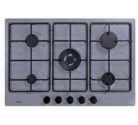 Elleci Piano Cottura Style 75 5 fuochi Granitek 48 Grigio Cemento PGSS75348CB