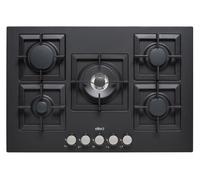 Elleci Plano 75 TCC Nero Da incasso 75 cm Gas 5 Fornello(i)