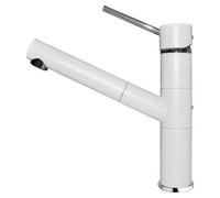 Miscelatore Elleci Doccetta Estraibile Reno G68 Bianco MGKREN68