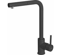 ELLECI Rubinetto Cucina Doccetta Miscelatore Monocomando Lavello Nero - MGKTRP40