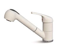 Elleci | Rubinetto cucina Granitek | VENERE | Colore: G68 Bianco