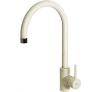 ELLECI Rubinetto Cucina Miscelatore Lavello Monocomando a Canna Alta in Granitek colore Bianco Antico G62 - MGKCLO62 Cloud