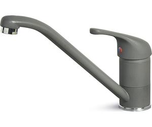 ELLECI Rubinetto Cucina Miscelatore Monocomando colore Titanium - Minerva - MMKMIN73