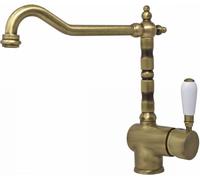 ELLECI Rubinetto Cucina Miscelatore Monocomando con Canna Girevole colore Rame - MIKRIORA Rio