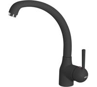 ELLECI Rubinetto Cucina Miscelatore Monocomando in Granitek colore Full Black 40 - MGKPO40 Po