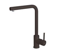 Elleci Rubinetto Miscelatore Cucina Monocomando Canna Girevole Trail Granitek 78 Espresso Marrone MGKTRA78