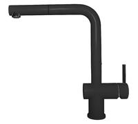 Rubinetto Miscelatore Cucina Elleci Stream Plus Keratek Plus Nero Assoluto MKKSTP86