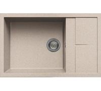 Lavello Elleci Incasso 1 vasca 78x50 Unico 310 Granitek Avena LGU31051