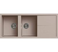 Elleci Unico 500 G43 Tortora LGU50043 - Lavello da incasso 43, colore: Grigio Tortora