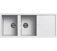 Elleci Unico 500 G68 Bianco LGU50068 - Lavello da incasso, colore: bianco