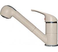 Elleci Miscelatore monocomando con canna girevole e doccetta estraibile VENERE MGKVEN51 finitura G51 avena