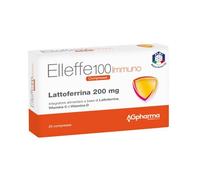 Elleffe 100 Immuno - Integratore a base di lattoferrina | 20 Compresse