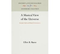 Ellen B. Basso A Musical View of the Universe (Copertina rigida)