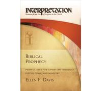 Ellen F. Davis Biblical Prophecy (Tascabile)