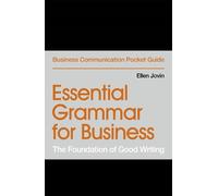 Ellen Jovin Essential Grammar for Business (Tascabile)