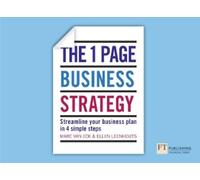 Ellen Leenhouts Marc Van Eck One Page Business Strategy, The (Tascabile)