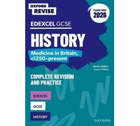 Ellen Longley Oxford Revise: Edexcel GCSE History: Medicine in Brita (Tascabile)