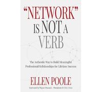 Ellen Poole Network Is Not a Verb (Copertina rigida)