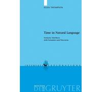 Ellen Thompson Time in Natural Language (Copertina rigida)