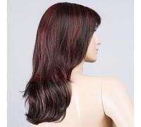 Ellen Wille HairPower Parrucca di capelli sintetici Flash Mono Part aubergine rooted