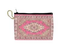 ELLENNE Borsellino Portamonete Donna Design Orientale Tappeto Arabo C08 | Pochette in Tessuto con Cerniera | Portafoglio Etnico in Stile Orientale Turco Greco per Monete, Carte e Chiavi da Donna