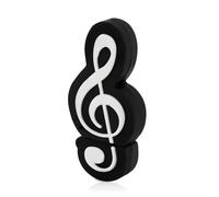 ELLENNE CHIAVETTA USB CHIAVE VIOLINO NOTA MUSICALE PENDRIVE 64GB A21 | MEMORIA USB 2.0 CON DESIGN CHIAVE DI VIOLINO, NOTA MUSICALE, PASSIONE MUSICA, TAGLI DA 16G 32GB 64GB A SCELTA