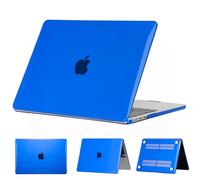 ELLENNE Custodia per MacBook Pro 14 M5 M4 M3 M2 M1 2026-2021, Blu | Case Trasparente Crystal per Apple MacBook Pro 14.2" Cover 2026 2025 2024 2023 2022 2021 A3427 A3426 A3434 A3112 A2442
