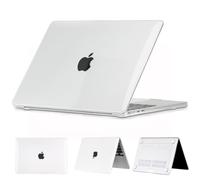 ELLENNE Custodia per MacBook Pro 14 M5 M4 M3 M2 M1 2026-2021, Trasparente | Case Trasparente Crystal per Apple MacBook Pro 14.2" Cover 2026 2025 2024 2023 2022 2021 A3427 A3426 A3434 A3112 A2442