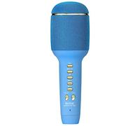ELLENNE MICROFONO KARAOKE BLUETOOTH CASSA SPEAKER CAMBIA VOCE WS90 AZZURRO