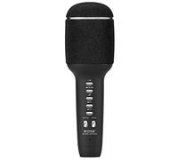 ELLENNE MICROFONO KARAOKE BLUETOOTH CON CASSA SPEAKER ALTOPARLANTE PER ADULTI - CAMBIA VOCE - DUAL WIRELESS KARAOKE - DUAL WS900 NERO