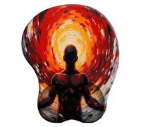 ELLENNE Tappetino Mouse Gel Mousepad Poggiapolso C31-L'Eclissi dell'Io