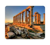 ELLENNE Tappetino Mousepad Atene Grecia Acropoli Poseidone 24x20cm C03