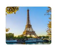 ELLENNE Tappetino Mousepad Parigi Francia Torre Eiffel Senna 24x20cm C74