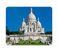 ELLENNE Tappetino Mousepad Parigi Sacro Cuore Montmartre 24x20cm C65