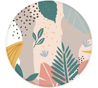 ELLENNE Tappetino Mousepad Rotondo 20cm con Cuciture - Trame di Terra|14