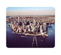 ELLENNE Tappetino Mousepad USA New York Skyline Manhattan 24x20cm C56 | ELLENNE - Tappetino Mouse Panorama Città Mondo Foto Artistica - Mousepad per PC, Ufficio, Gaming e Laptop