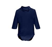 Ellepi 1 Pezzo Body Lupetto Neonato Neonata Manica Lunga AF2800 Caldo Cotone Interlock. Blu 9 Mesi