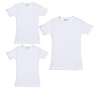Ellepi 3 Magliette Intime da Bimbo in Cotone Leggero, Elasticizzato o Cotone Caldo Sconto 7% sull'acquisto Multiplo di 2 Pezzi o Sconto 15% su 3 o più Prodotti (5 Anni, Bianco)