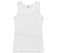 Ellepi (3 Pezzi) Canottiera Bambina Spalla Larga in 100% Cotone Bianco 8227