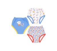 Ellepi, 3 Pezzi - Mutandina Assorbente Impermeabile Apprendimento Bambino in Cotone - Colorata e Riutilizzabile - Fantasia in Base alla Stagione - 1901, 3 Anni
