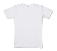 Ellepi 6 Magliette Intime Bimbo in Puro Cotone Anallergico con Cuciture Comfort Colore Bianco. Taglia 14